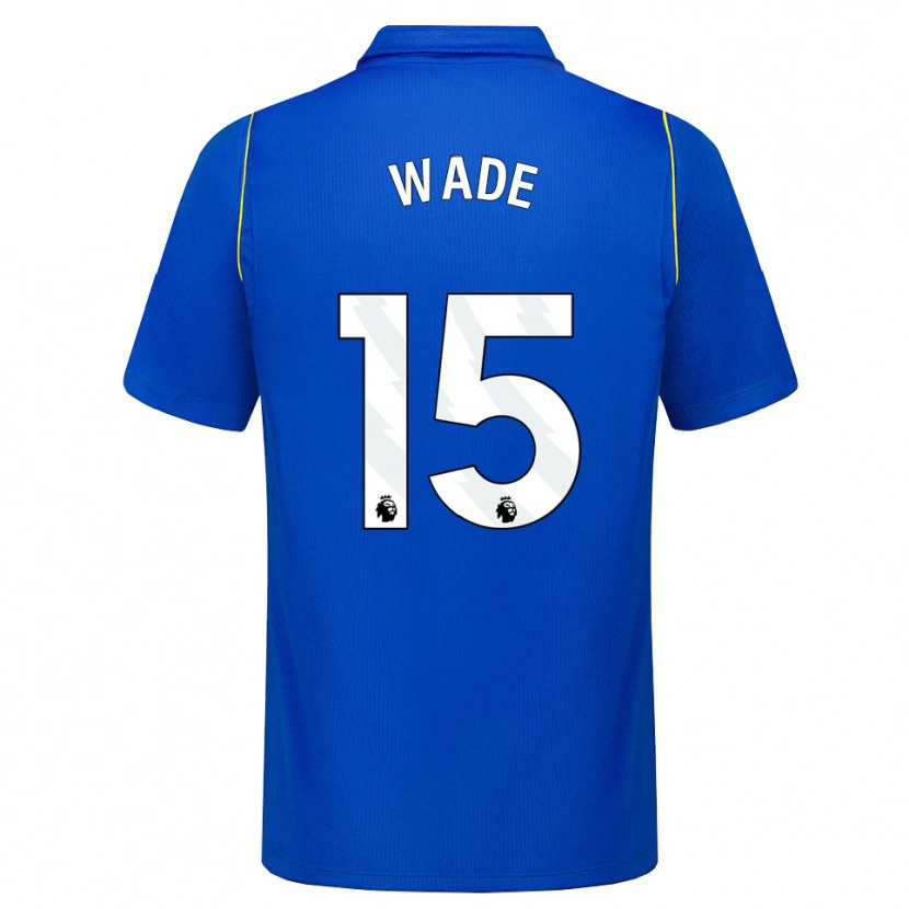 Danxen Criança Camisola Shaun Wade #15 Azul Amarelo Principal 2026/27 Camisa Brasil