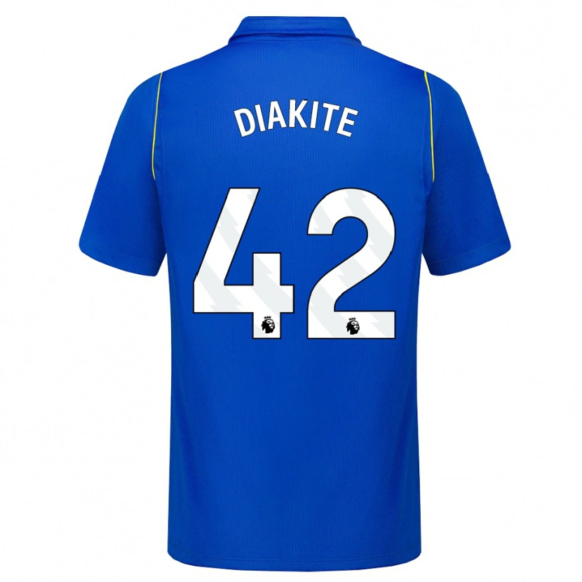 Danxen Criança Camisola Calvin Diakite #42 Azul Amarelo Principal 2026/27 Camisa Brasil