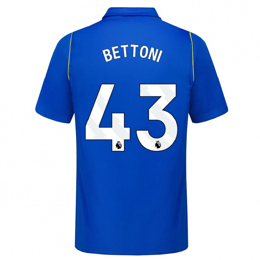 Danxen Criança Camisola Harrison Bettoni #43 Azul Amarelo Principal 2026/27 Camisa Brasil