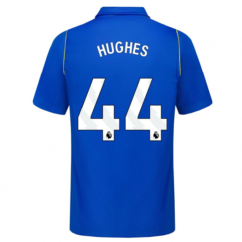 Danxen Criança Camisola Brodi Hughes #44 Azul Amarelo Principal 2026/27 Camisa Brasil