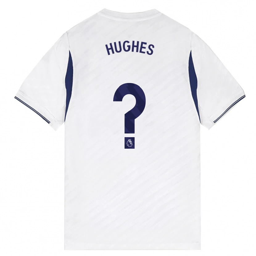 Danxen Criança Camisola Harry Hughes #0 Branco Vermelho Roxo Principal 2026/27 Camisa Brasil