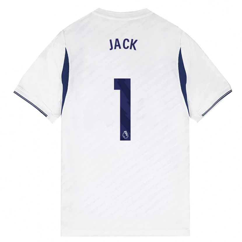 Danxen Criança Camisola Mikel Jack #1 Branco Vermelho Roxo Principal 2026/27 Camisa Brasil