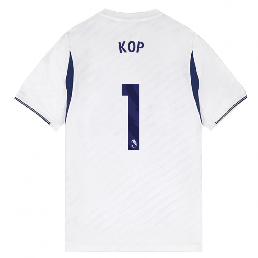 Danxen Criança Camisola Lize Kop #1 Branco Vermelho Roxo Principal 2026/27 Camisa Brasil