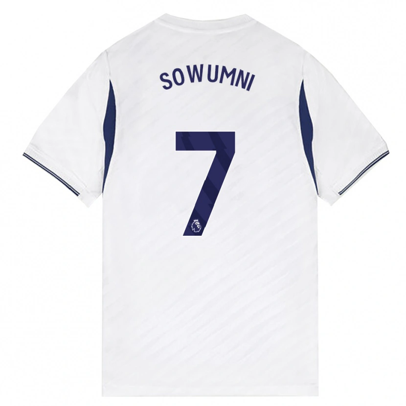 Danxen Criança Camisola Elisha Sowunmi #7 Branco Vermelho Roxo Principal 2026/27 Camisa Brasil
