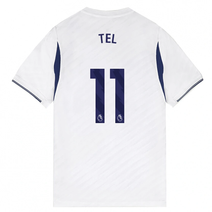 Danxen Criança Camisola Mathys Tel #11 Branco Vermelho Roxo Principal 2026/27 Camisa Brasil