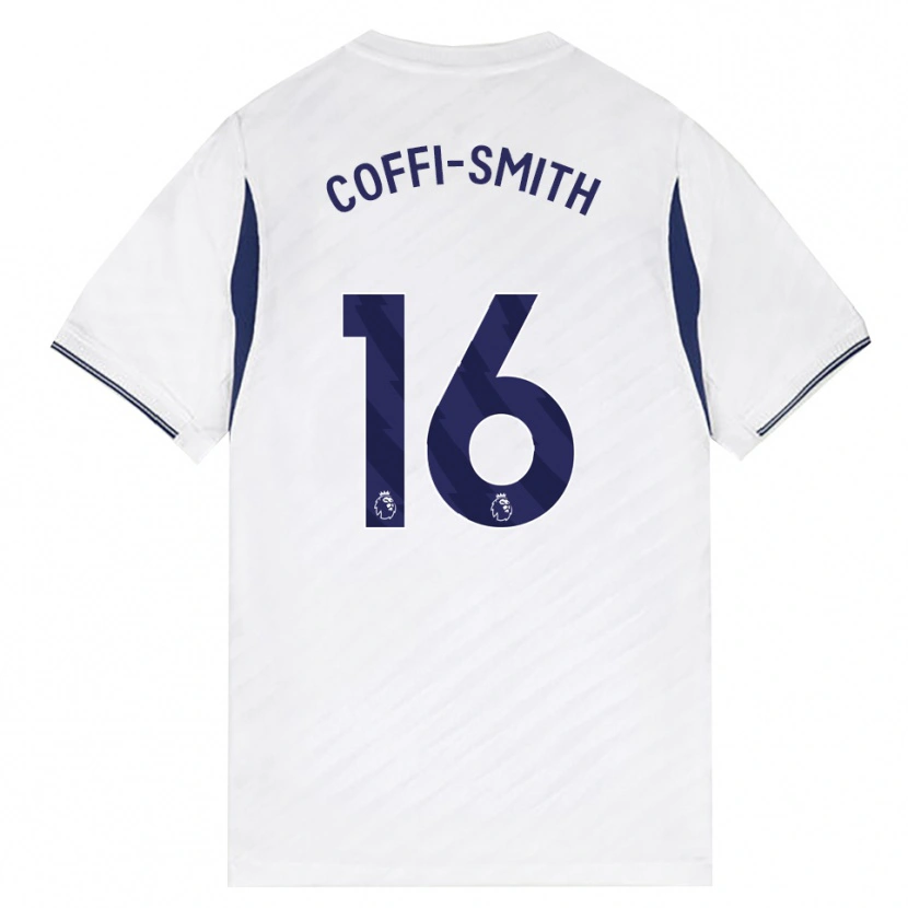 Danxen Criança Camisola Courtney Coffi-Smith #16 Branco Vermelho Roxo Principal 2026/27 Camisa Brasil