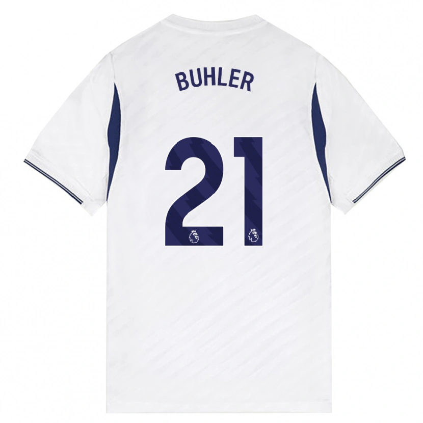 Danxen Criança Camisola Luana Bühler #21 Branco Vermelho Roxo Principal 2026/27 Camisa Brasil