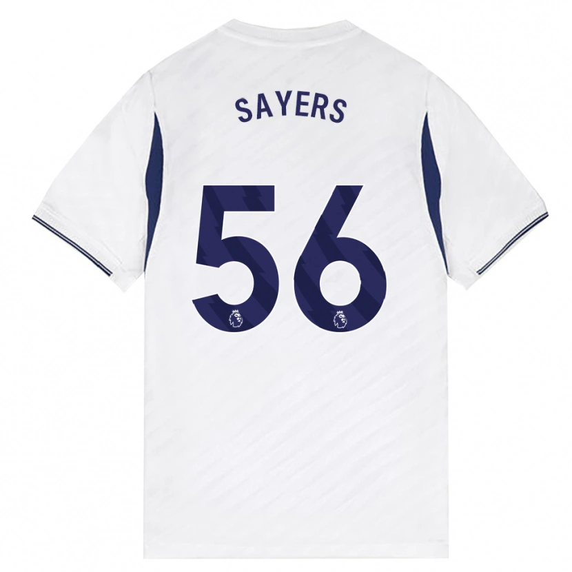 Danxen Criança Camisola Charlie Sayers #56 Branco Vermelho Roxo Principal 2026/27 Camisa Brasil