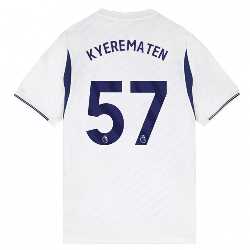 Danxen Criança Camisola Rio Kyerematen #57 Branco Vermelho Roxo Principal 2026/27 Camisa Brasil