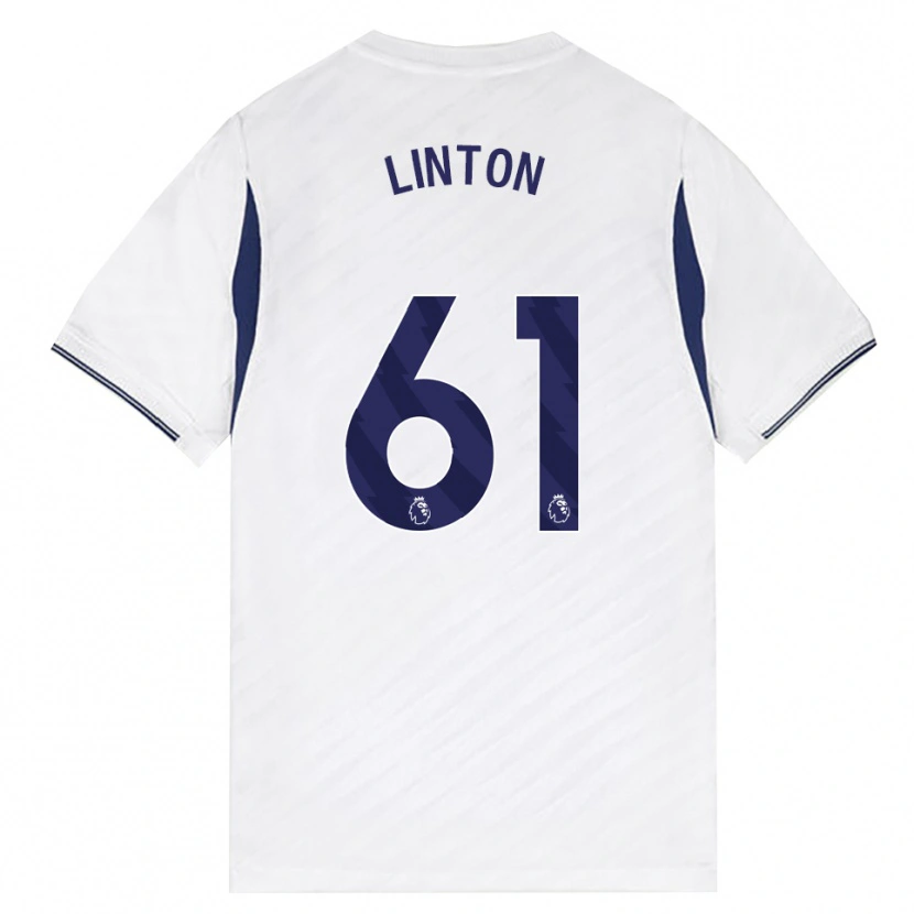 Danxen Criança Camisola Jahziah Linton #61 Branco Vermelho Roxo Principal 2026/27 Camisa Brasil
