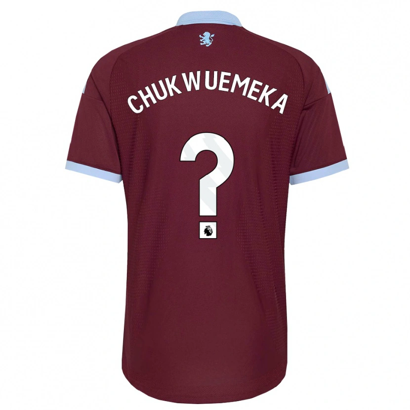 Danxen Criança Camisola Caleb Chukwuemeka #0 Cornflowerblue Borgonha Principal 2026/27 Camisa Brasil
