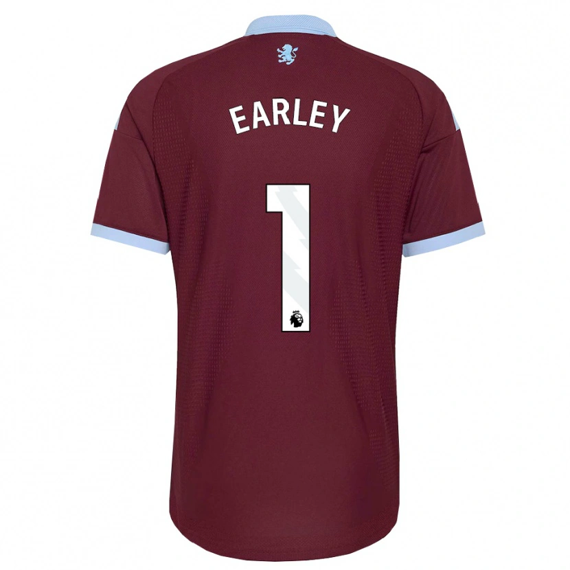 Danxen Criança Camisola Blade Earley #1 Cornflowerblue Borgonha Principal 2026/27 Camisa Brasil