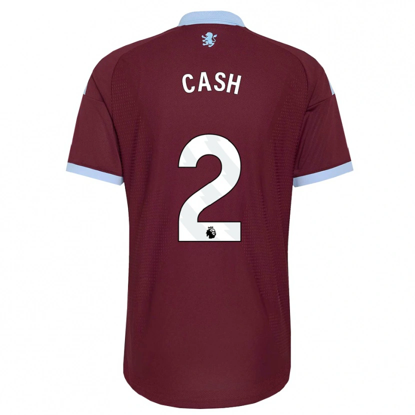 Danxen Criança Camisola Matty Cash #2 Cornflowerblue Borgonha Principal 2026/27 Camisa Brasil