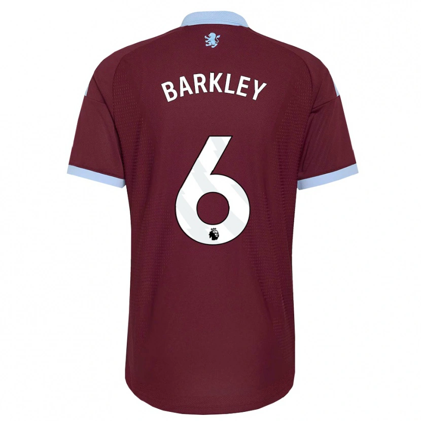 Danxen Criança Camisola Ross Barkley #6 Cornflowerblue Borgonha Principal 2026/27 Camisa Brasil