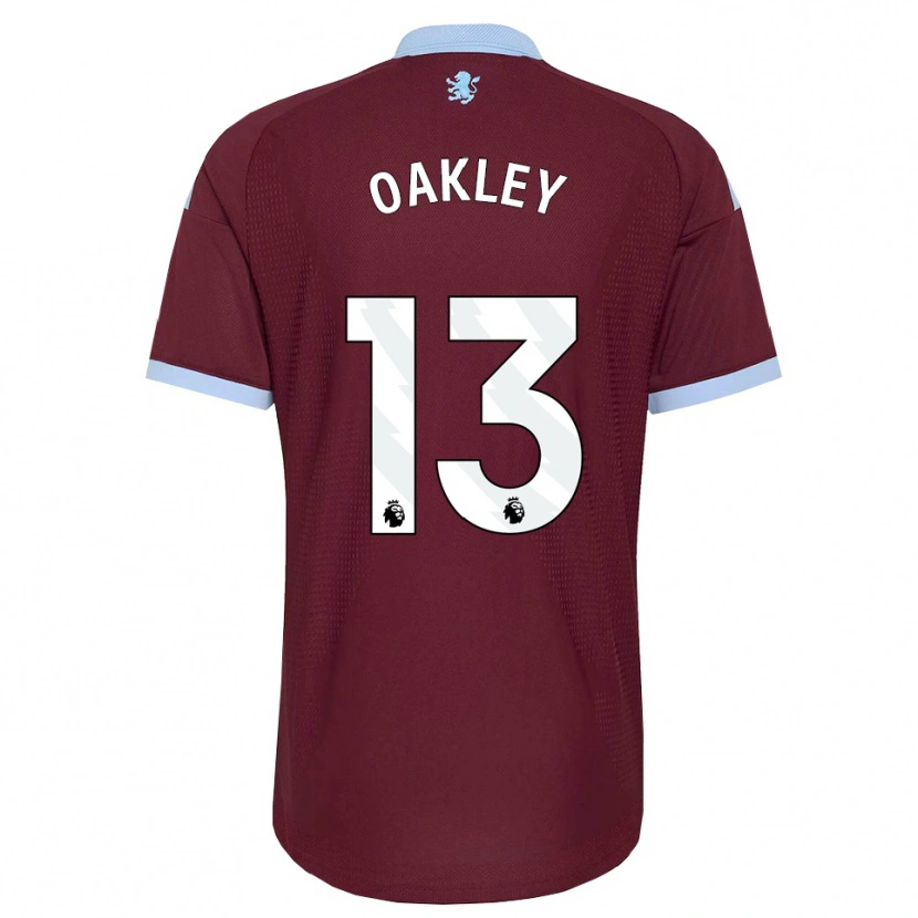 Danxen Criança Camisola Rhys Oakley #13 Cornflowerblue Borgonha Principal 2026/27 Camisa Brasil