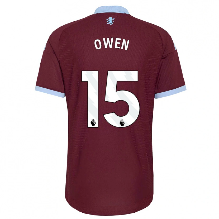 Danxen Criança Camisola Curtis Owen #15 Cornflowerblue Borgonha Principal 2026/27 Camisa Brasil