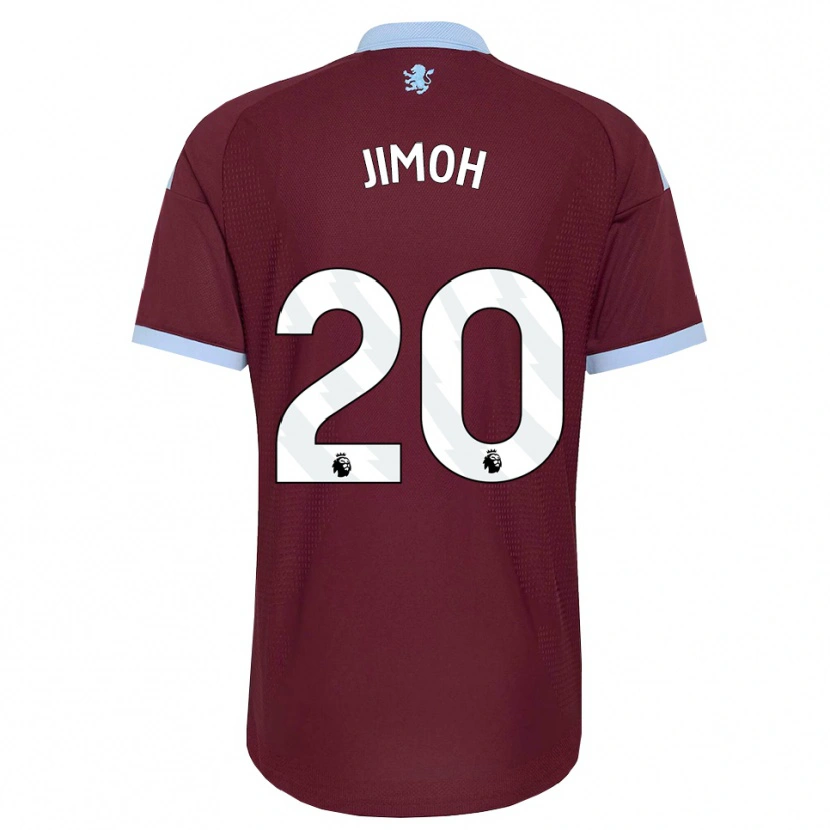 Danxen Criança Camisola Jamaldeen Jimoh-Aloba #20 Cornflowerblue Borgonha Principal 2026/27 Camisa Brasil