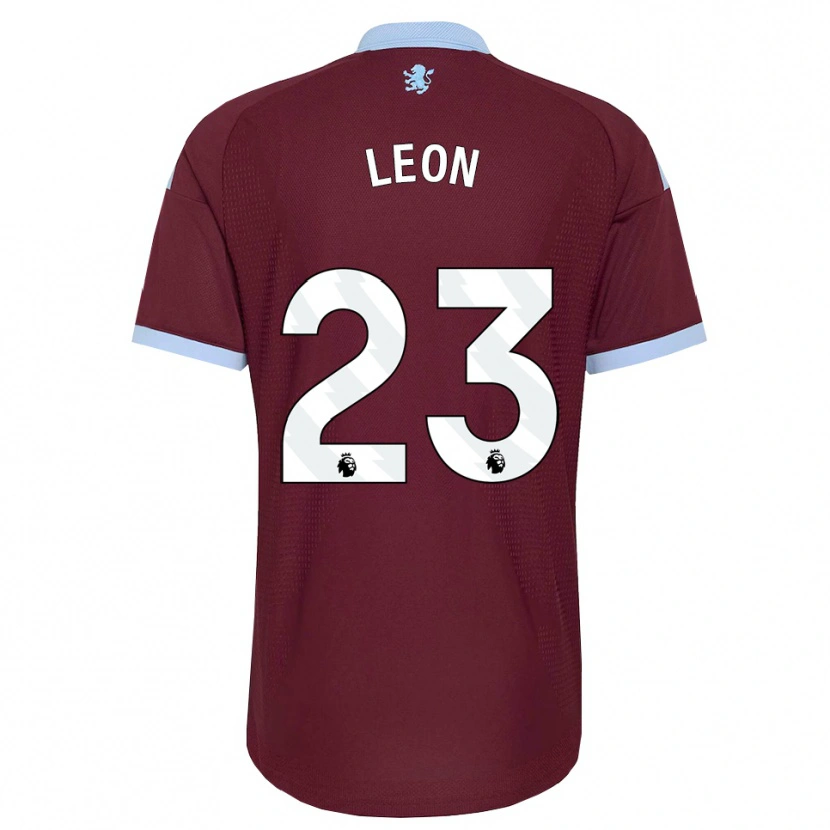 Danxen Criança Camisola Adriana Leon #23 Cornflowerblue Borgonha Principal 2026/27 Camisa Brasil