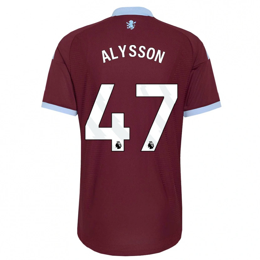 Danxen Criança Camisola Alysson Edward Franco Da Rocha #47 Cornflowerblue Borgonha Principal 2026/27 Camisa Brasil