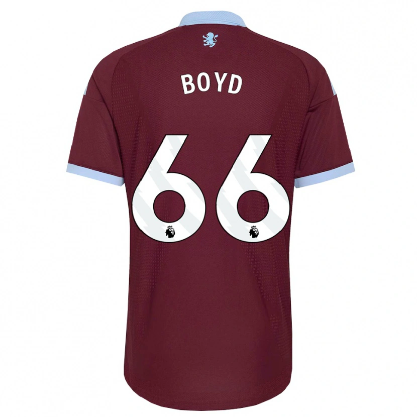 Danxen Criança Camisola Fletcher Boyd #66 Cornflowerblue Borgonha Principal 2026/27 Camisa Brasil