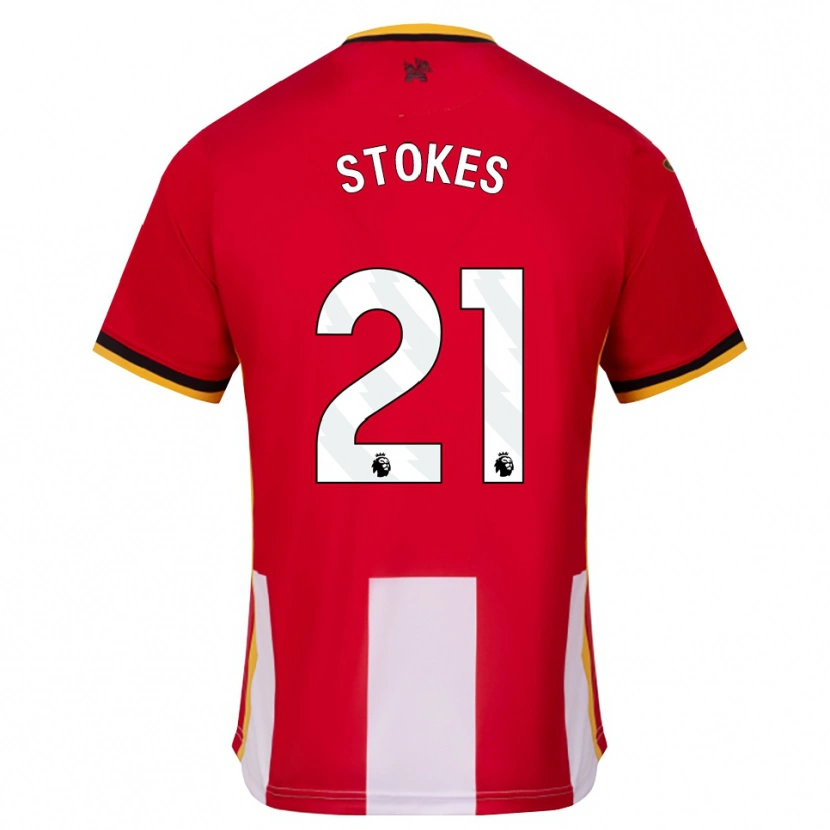 Danxen Criança Camisola Aidan Stokes #21 Amarelo Preto Vermelho Principal 2026/27 Camisa Brasil