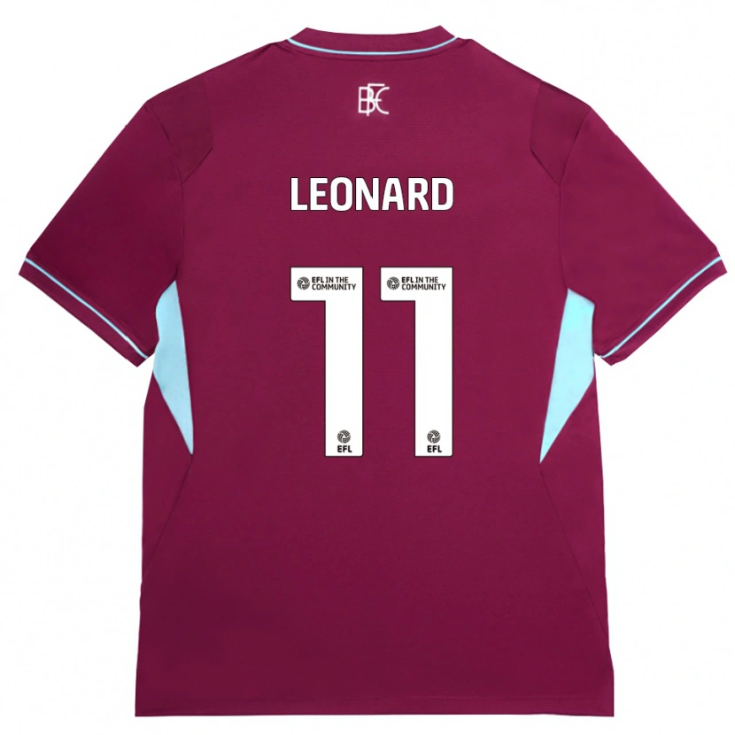 Danxen Criança Camisola Tambwe Leonard #11 Borgonha Verde Principal 2026/27 Camisa Brasil