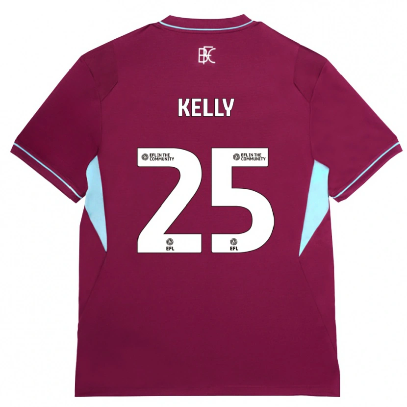Danxen Criança Camisola Aimee Kelly #25 Borgonha Verde Principal 2026/27 Camisa Brasil