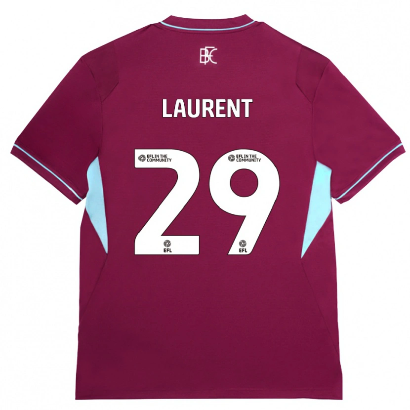Danxen Criança Camisola Josh Laurent #29 Borgonha Verde Principal 2026/27 Camisa Brasil