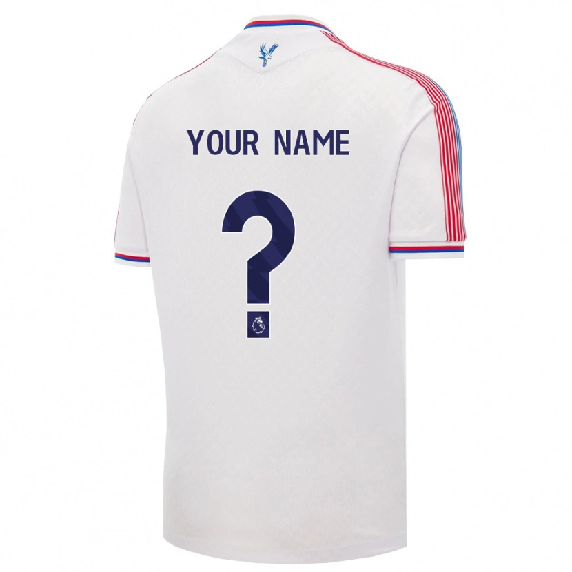 Danxen Criança Camisola Seu Nome #0 Branco Vermelho Azul Principal 2026/27 Camisa Brasil