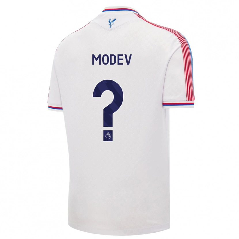 Danxen Criança Camisola Rosen Modev #0 Branco Vermelho Azul Principal 2026/27 Camisa Brasil