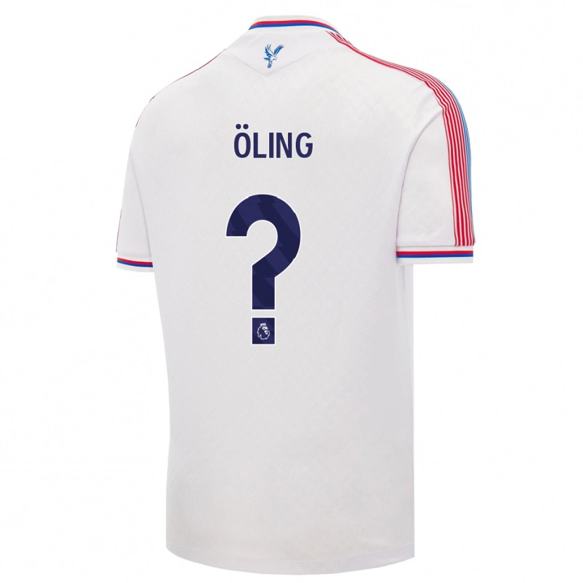 Danxen Criança Camisola Ria Öling #0 Branco Vermelho Azul Principal 2026/27 Camisa Brasil