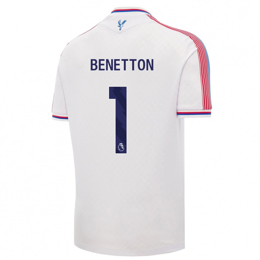 Danxen Criança Camisola Lucca Benetton #1 Branco Vermelho Azul Principal 2026/27 Camisa Brasil