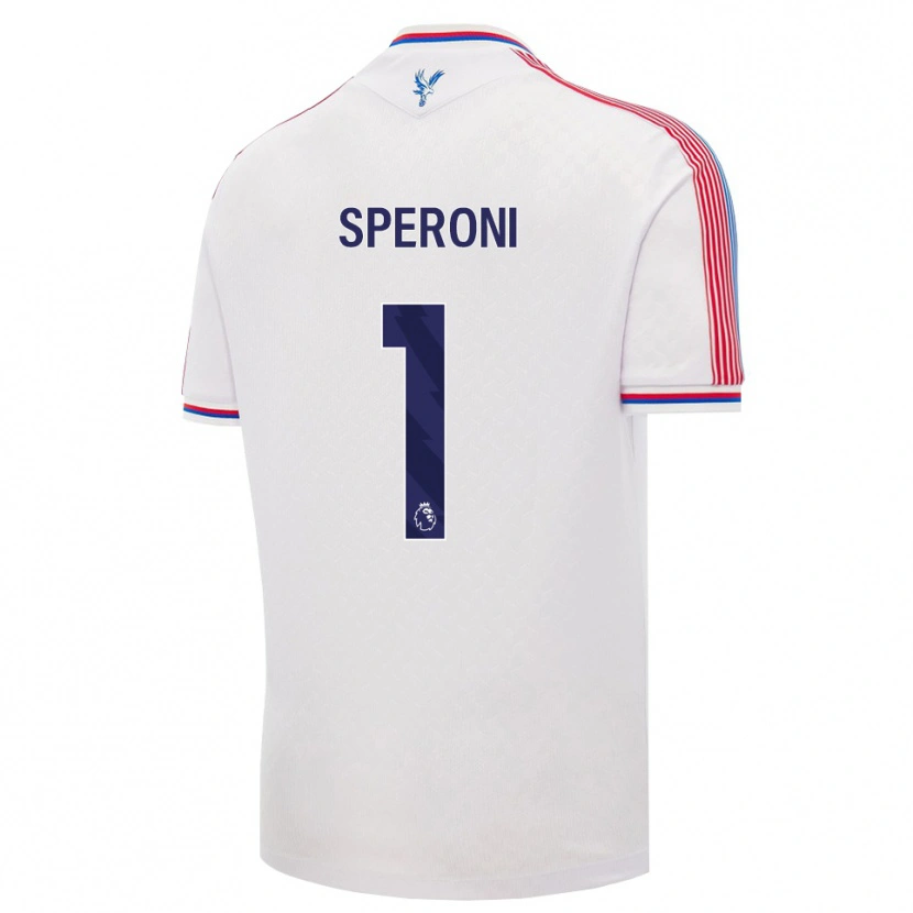 Danxen Criança Camisola Thiago Speroni #1 Branco Vermelho Azul Principal 2026/27 Camisa Brasil