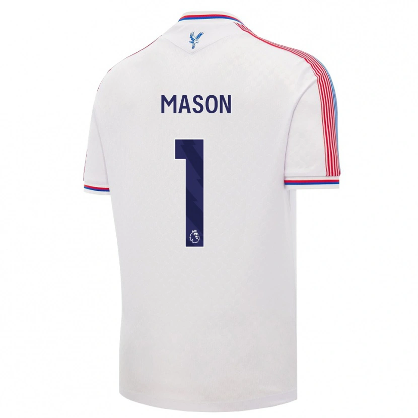 Danxen Criança Camisola Jack Mason #1 Branco Vermelho Azul Principal 2026/27 Camisa Brasil