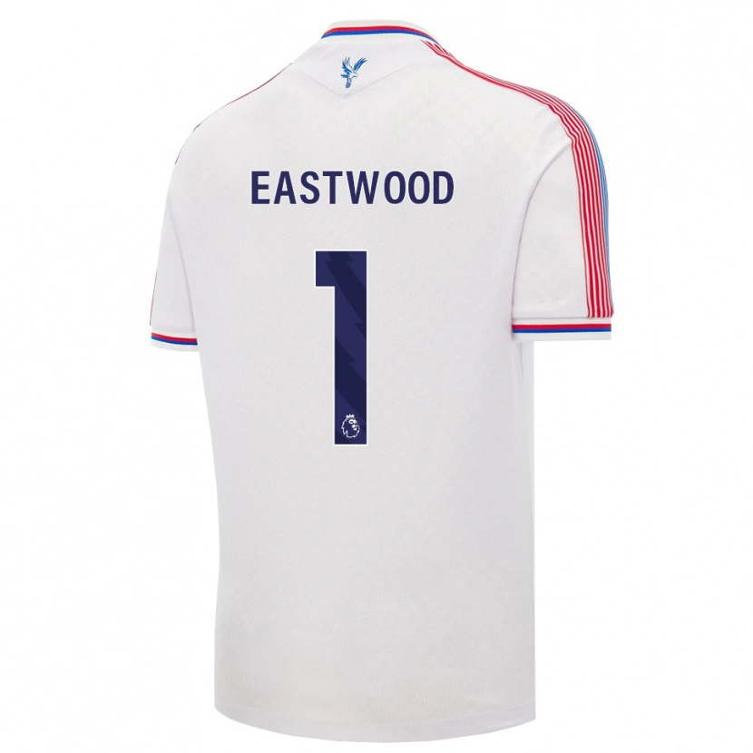 Danxen Criança Camisola Billy Eastwood #1 Branco Vermelho Azul Principal 2026/27 Camisa Brasil