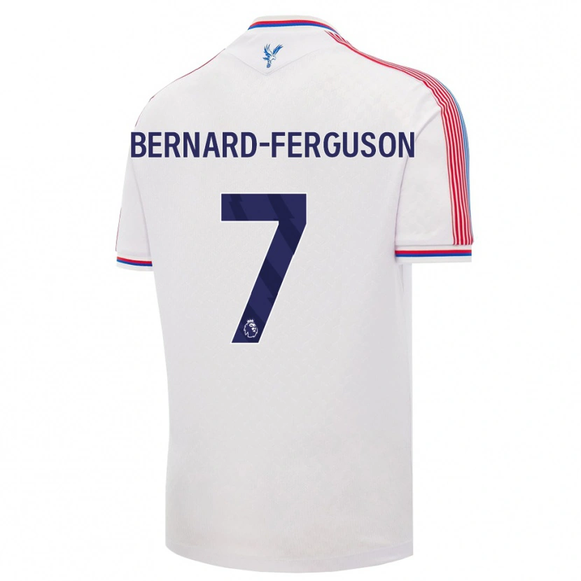 Danxen Criança Camisola Makai Bernard-Ferguson #7 Branco Vermelho Azul Principal 2026/27 Camisa Brasil