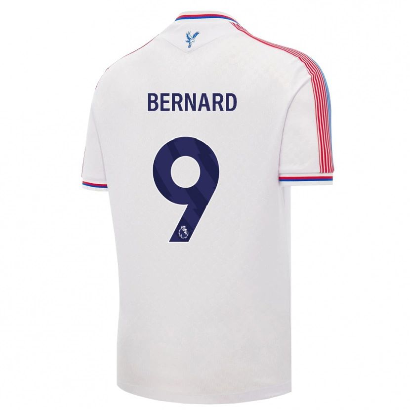 Danxen Criança Camisola Mylo Bernard #9 Branco Vermelho Azul Principal 2026/27 Camisa Brasil