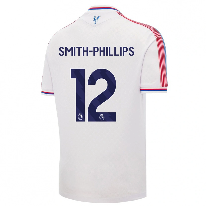 Danxen Criança Camisola Kairo Smith-Phillips #12 Branco Vermelho Azul Principal 2026/27 Camisa Brasil