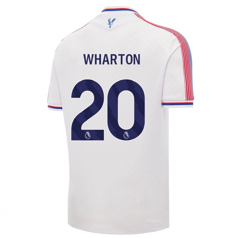Danxen Criança Camisola Adam Wharton #20 Branco Vermelho Azul Principal 2026/27 Camisa Brasil