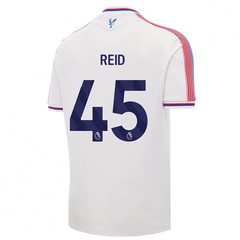 Danxen Criança Camisola Dylan Reid #45 Branco Vermelho Azul Principal 2026/27 Camisa Brasil