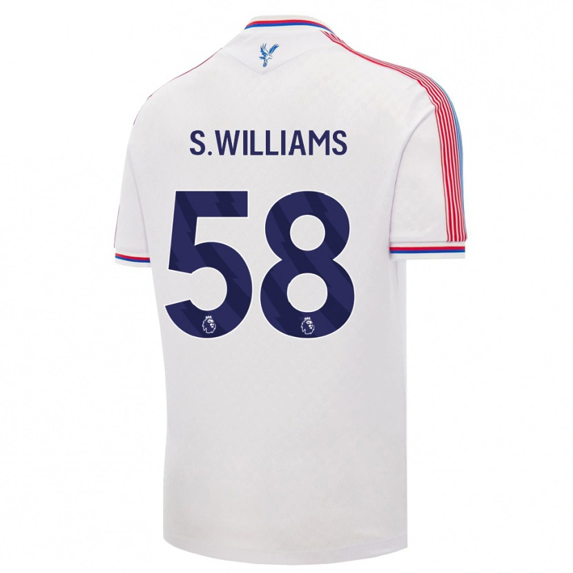 Danxen Criança Camisola Seb Williams #58 Branco Vermelho Azul Principal 2026/27 Camisa Brasil