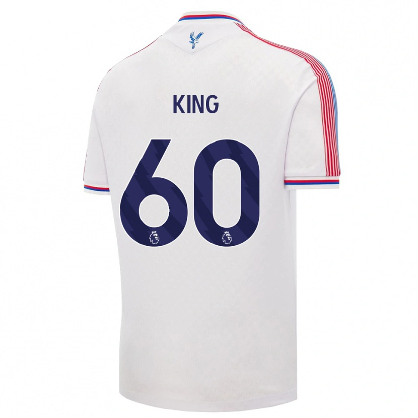 Danxen Criança Camisola George King #60 Branco Vermelho Azul Principal 2026/27 Camisa Brasil