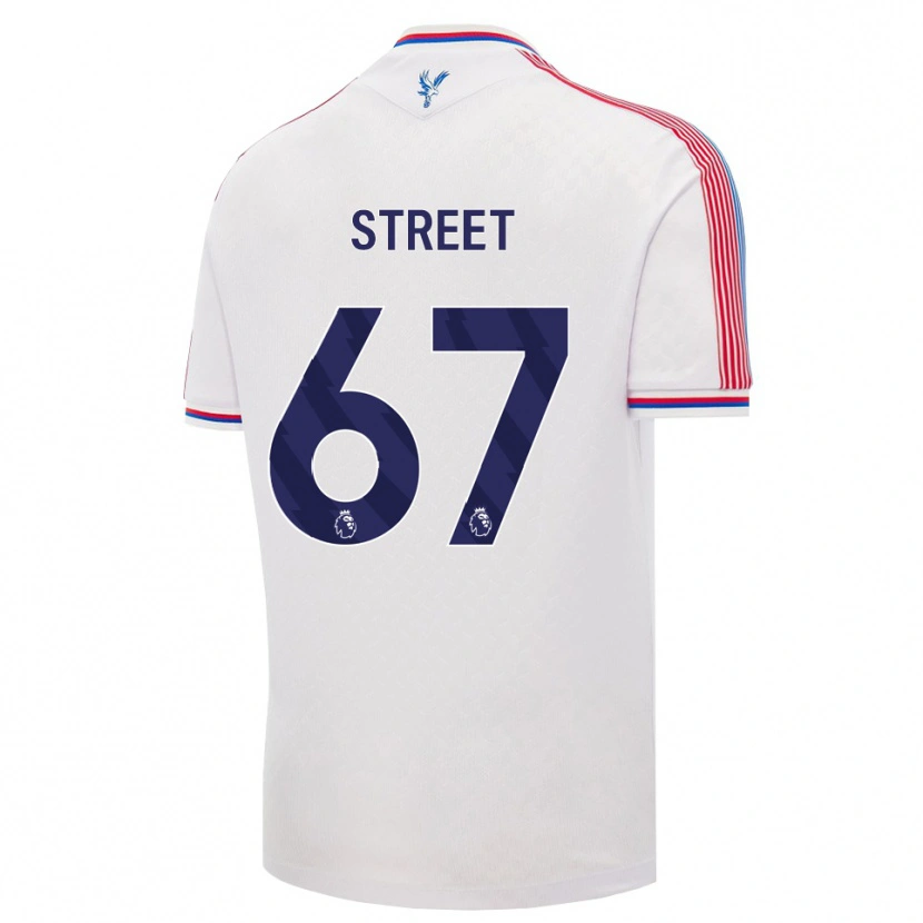 Danxen Criança Camisola Rob Street #67 Branco Vermelho Azul Principal 2026/27 Camisa Brasil