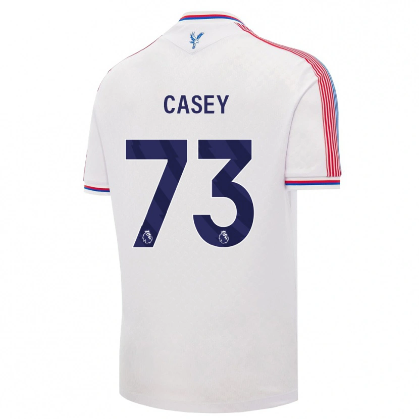 Danxen Criança Camisola Ben Casey #73 Branco Vermelho Azul Principal 2026/27 Camisa Brasil