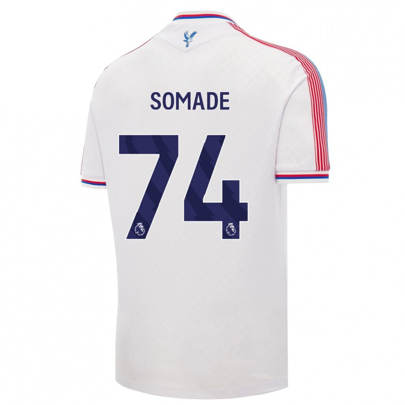 Danxen Criança Camisola Sean Somade #74 Branco Vermelho Azul Principal 2026/27 Camisa Brasil