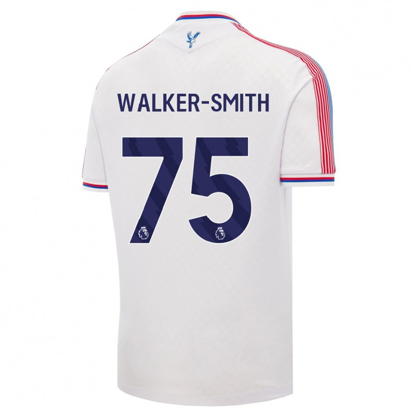 Danxen Criança Camisola Charlie Walker-Smith #75 Branco Vermelho Azul Principal 2026/27 Camisa Brasil