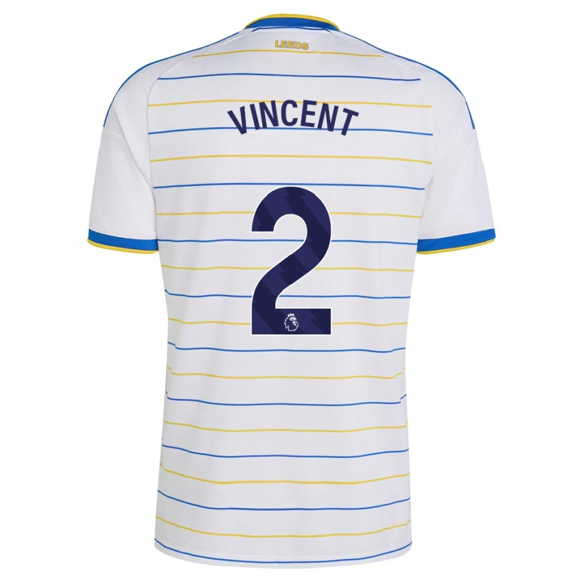 Danxen Criança Camisola Harvey Vincent #2 Vermelho Amarelo Azul Principal 2026/27 Camisa Brasil