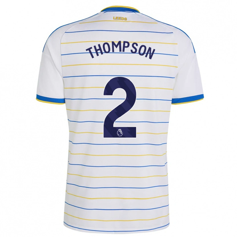 Danxen Criança Camisola Aiden Thompson #2 Vermelho Amarelo Azul Principal 2026/27 Camisa Brasil