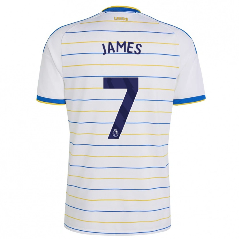 Danxen Criança Camisola Daniel James #7 Vermelho Amarelo Azul Principal 2026/27 Camisa Brasil