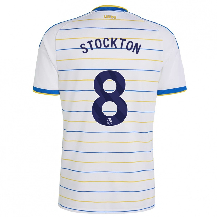 Danxen Criança Camisola Tom Stockton #8 Vermelho Amarelo Azul Principal 2026/27 Camisa Brasil